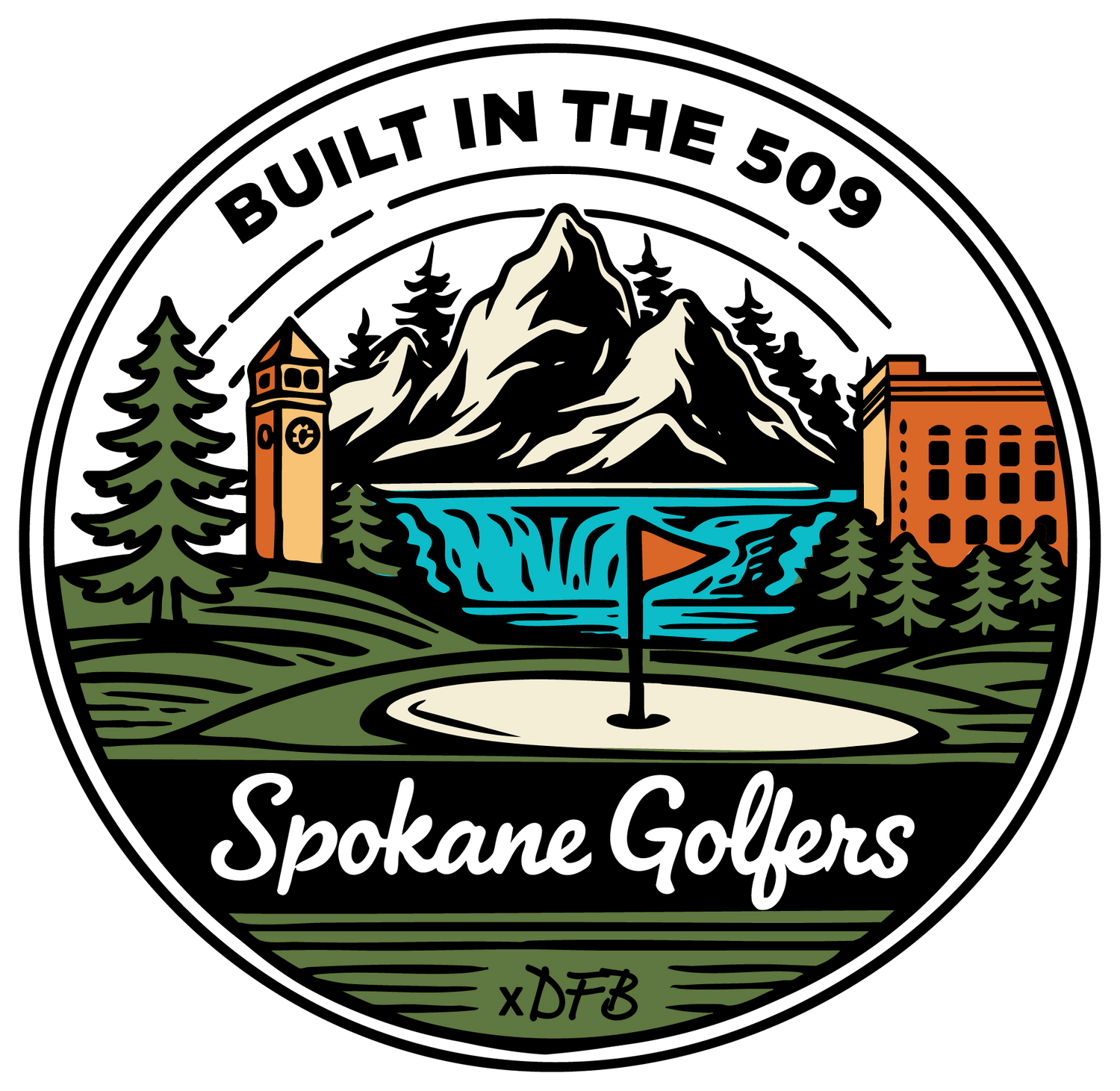 DFB x Spokane Golfers