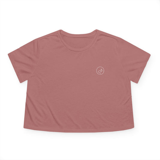 DFB Women's Flowy Cropped Tee
