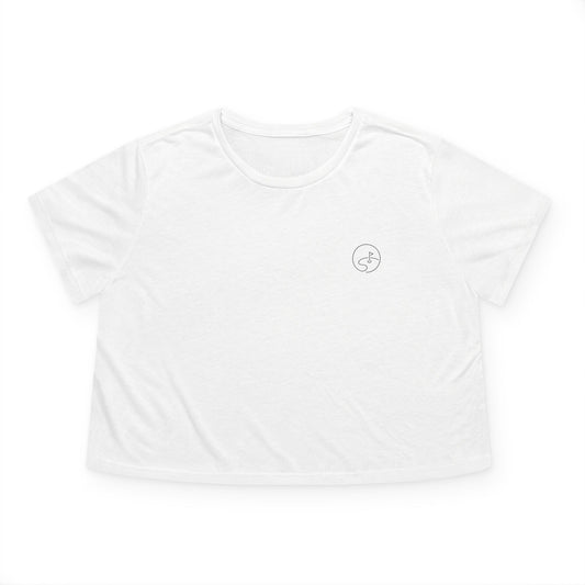 DFB Women's Flowy Cropped Tee