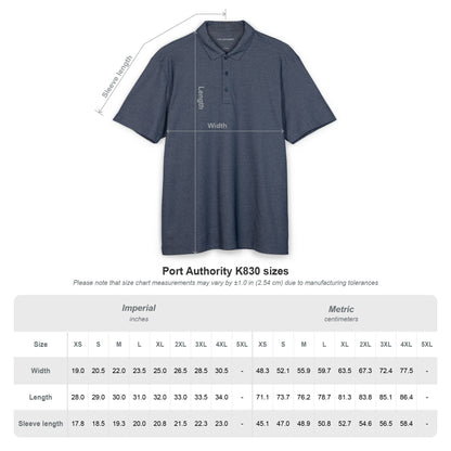 Port Authority® Fine Pique Blend Polo